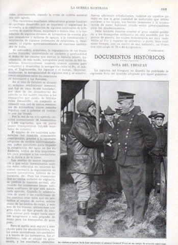 LAMINA V20843: Ruth Law saludando al general Leonard Wood