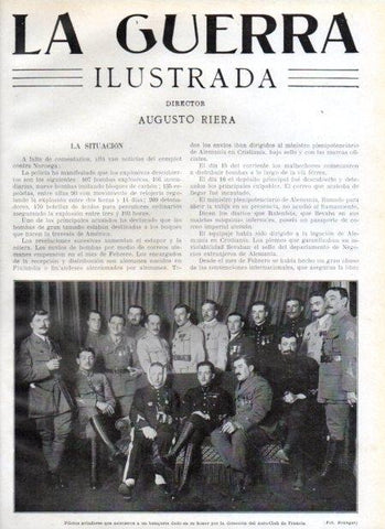 LAMINA V20838: Pilotos en banquete en Aereo-Club de Francia