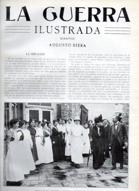 LAMINA V20866: La reina Alejandra en una fabrica de municiones