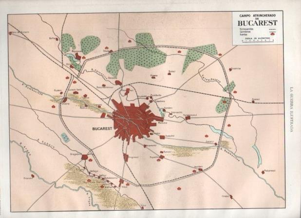 LAMINA V20888: Plano del campo atrincherado de Bucarest