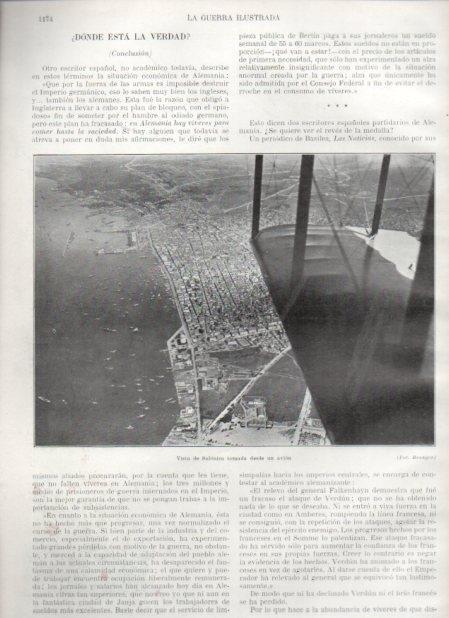 LAMINA V20886: Vista desde un avion de Salonica