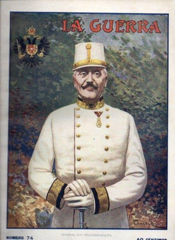 LAMINA V20883: General  von Pflanzer-Baltin