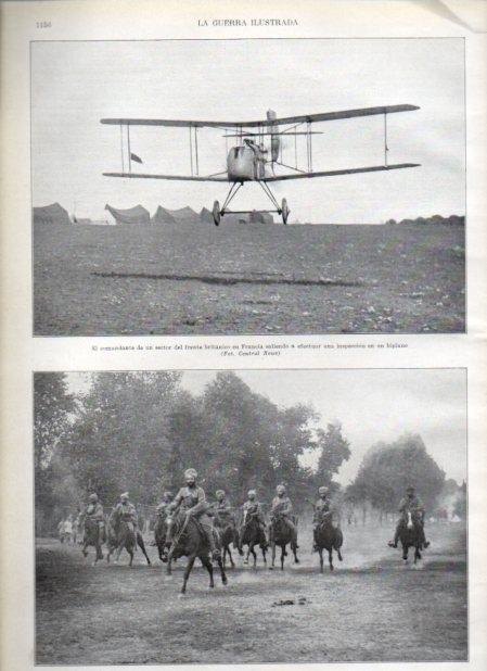 LAMINA V20876: Patrulla de caballeria india en el frente del norte de Francia