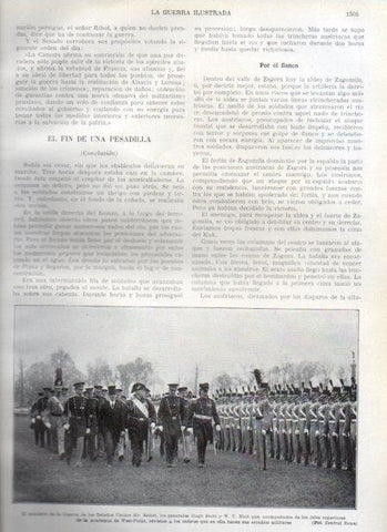 LAMINA V21073: Newton D. Baker y Hugh L. Scott revistando cadetes en West-Point