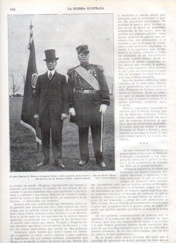 LAMINA V21072: Newton D. Baker y Hugh L. Scott