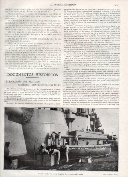 LAMINA V21070: Marinos limpiando un acorazado ingles