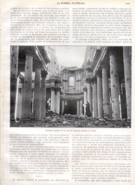 LAMINA V21062: Interior catedral de Arras