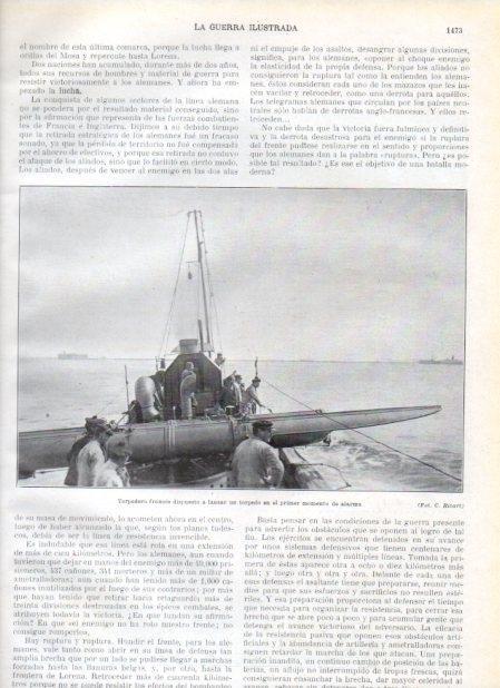 LAMINA V21055: Torpedero de Francia