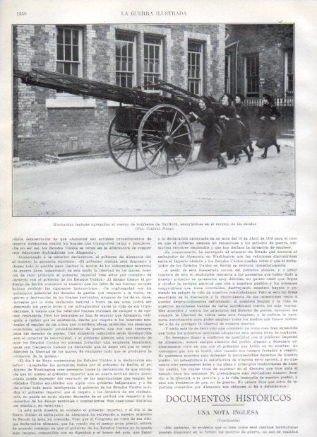 LAMINA V20984: Inglesas del cuerpo de bomberos de Dartford
