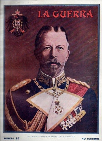 LAMINA V20972: Principe Enrique de Prusia, gran almirante
