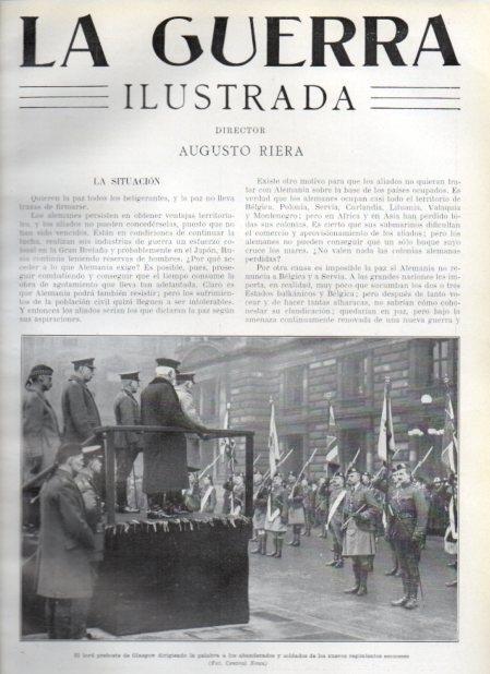 LAMINA V20966: Lord preboste de Glasgow junto a regimientos escoceses