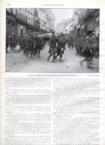 LAMINA V20676: Entierro de soldado escoces en el norte de Francia