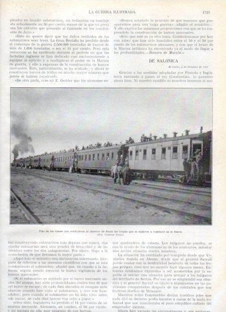 LAMINA V20655: Tren hacia Rusia con tropas 
