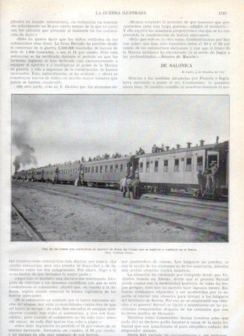 LAMINA V20655: Tren hacia Rusia con tropas 