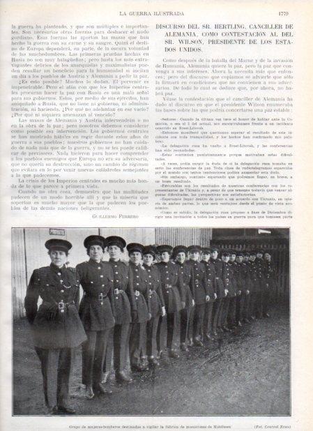 LAMINA V20694: Mujeres bomberos en fabrica de municiones de Middlesex