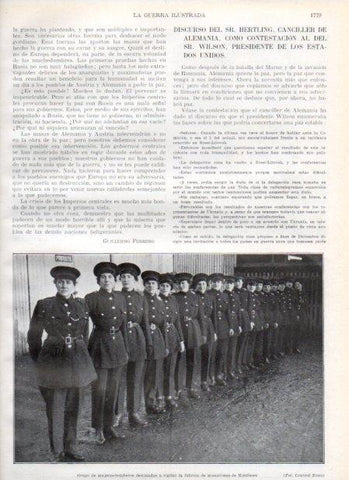 LAMINA V20694: Mujeres bomberos en fabrica de municiones de Middlesex