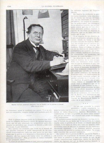 LAMINA V20686: Maximo Litvinov embajador ruso