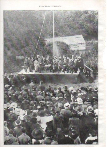 LAMINA V20647: Acto de apertura del hospital de Manor House en Hampstead