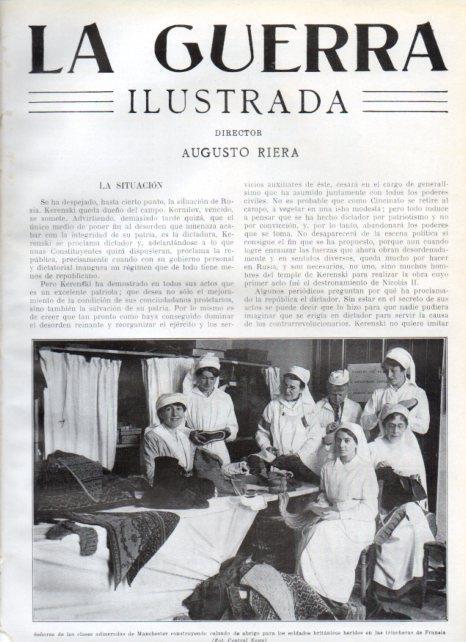 LAMINA V20609: Señoritas inglesas fabricando calzado de abrigo
