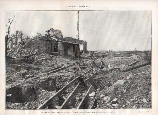LAMINA V20605: Restos de la estacion de Farbus