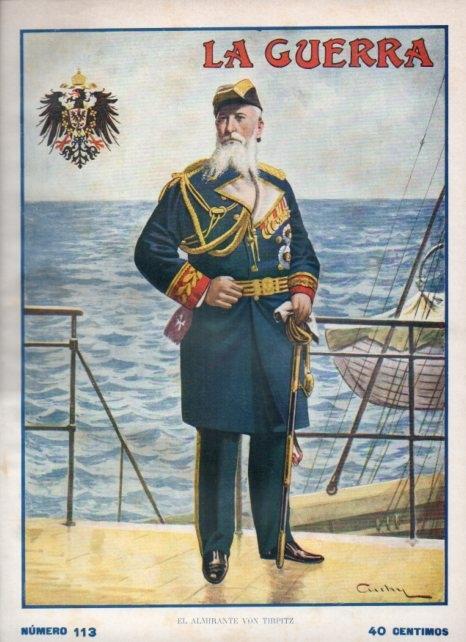 LAMINA V20615: Almirante Von Tirpitz
