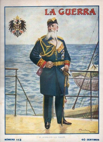 LAMINA V20615: Almirante Von Tirpitz