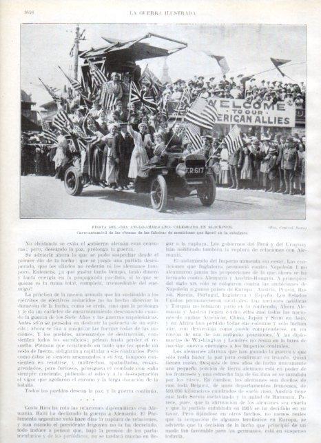 LAMINA V20616: Fiesta anglo-americana en Blackpool