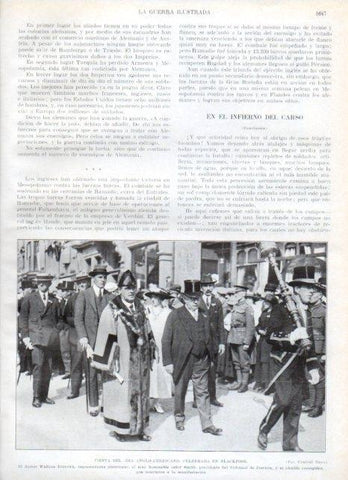 LAMINA V20617: Doctor Wallace Buttrick y Presidente del  Tribunal de Justicia