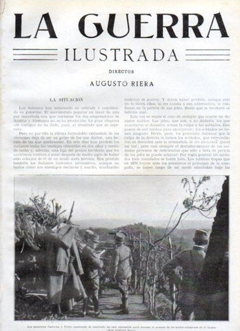 LAMINA V20637: Generales Cardona y Porro en el Isonzo