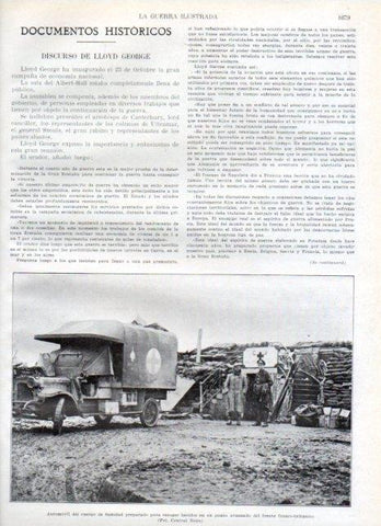 LAMINA V20635: Automovil de Sanidad en el frente franco-britanico