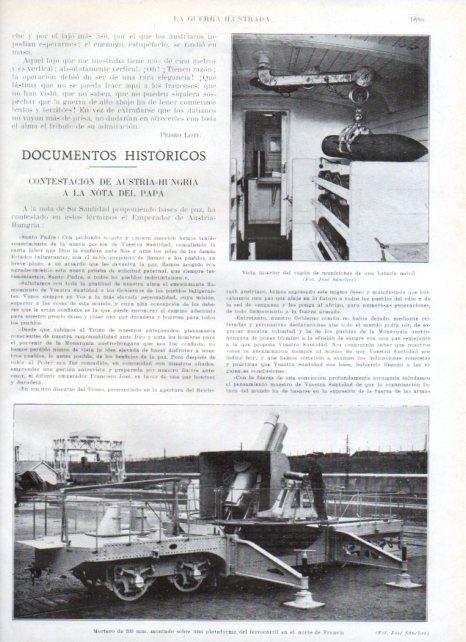LAMINA V20621: Mortero sobre una plataforma de ferrocarril
