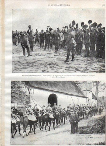 LAMINA V20802: Sir Borden en el frente occidental