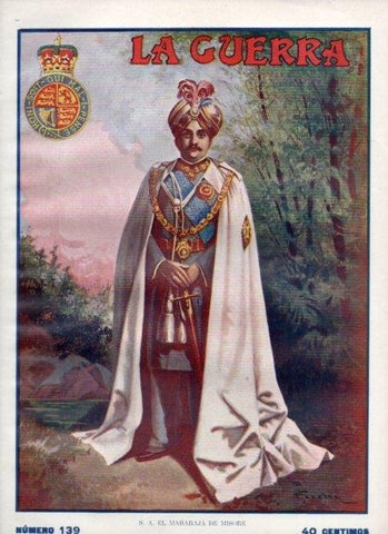 LAMINA V20792: Maharaja de Misore