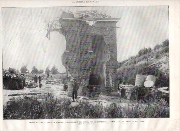 LAMINA V20738: Restos de una fabrica cerca de Ypres