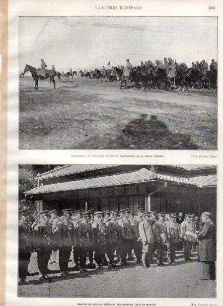 LAMINA V20737: Seccion de medicos militares de Japon