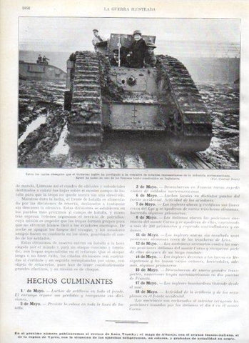 LAMINA V20756: Tank construido en Inglaterra