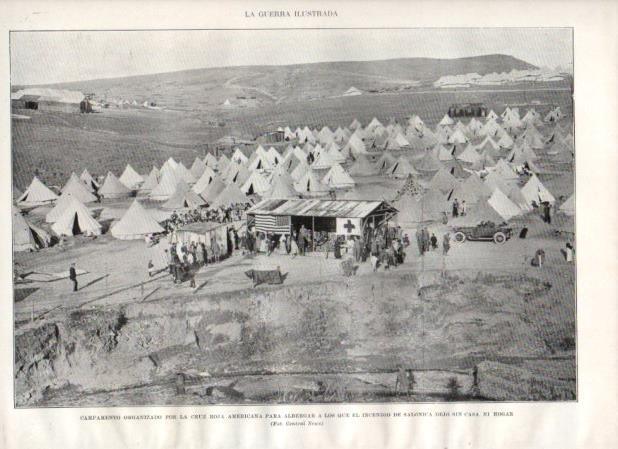 LAMINA V20754: Campamento de la Cruz Roja americana 