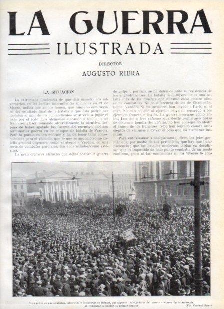 LAMINA V20744: Mitin de nacionalistas, laboristas y socialistas en Belfast