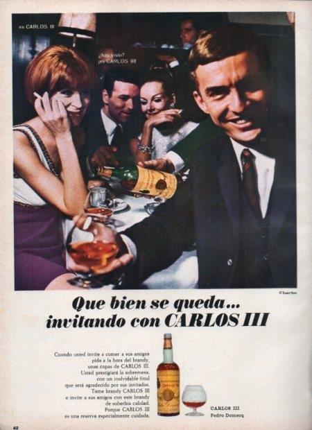 LAMINA V21482: Publicidad Carlos II brandy