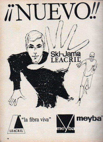 LAMINA V21473: Publicidad Ski-Jama de Meyba