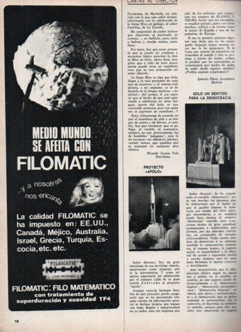 LAMINA V21471: Publicidad Filomatic