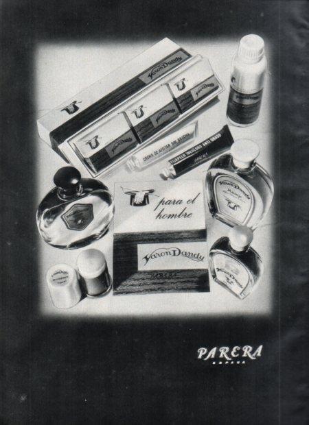 LAMINA V21470: Publicidad Varon Dandy de Parera