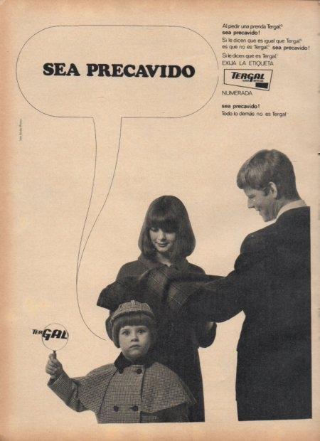LAMINA V21494: Publicidad Tergal