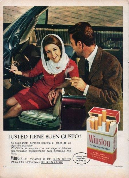 LAMINA V21495: Publicidad Winston