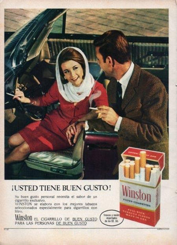 LAMINA V21495: Publicidad Winston