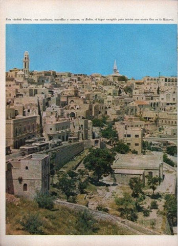 LAMINA V21497: Vista de Belen