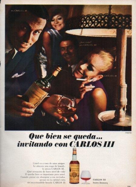 LAMINA V21453: Publicidad Carlos III brandy