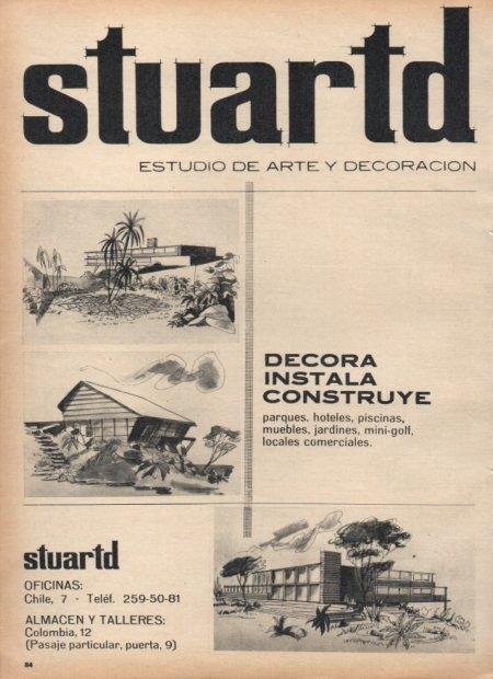 LAMINA V21402: Publicidad Stuard estudio de arte y decoracion