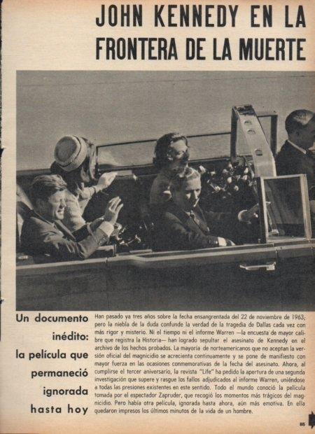 LAMINA V21403: Kennedy en Dallas noviembre 1963