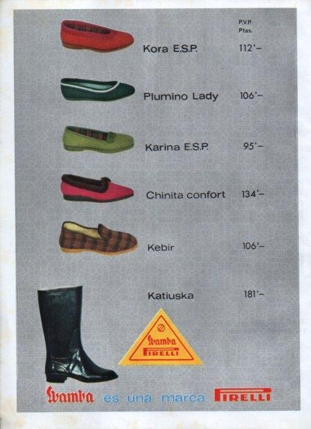 LAMINA V21412: Publicidad Wamba de Pirelli